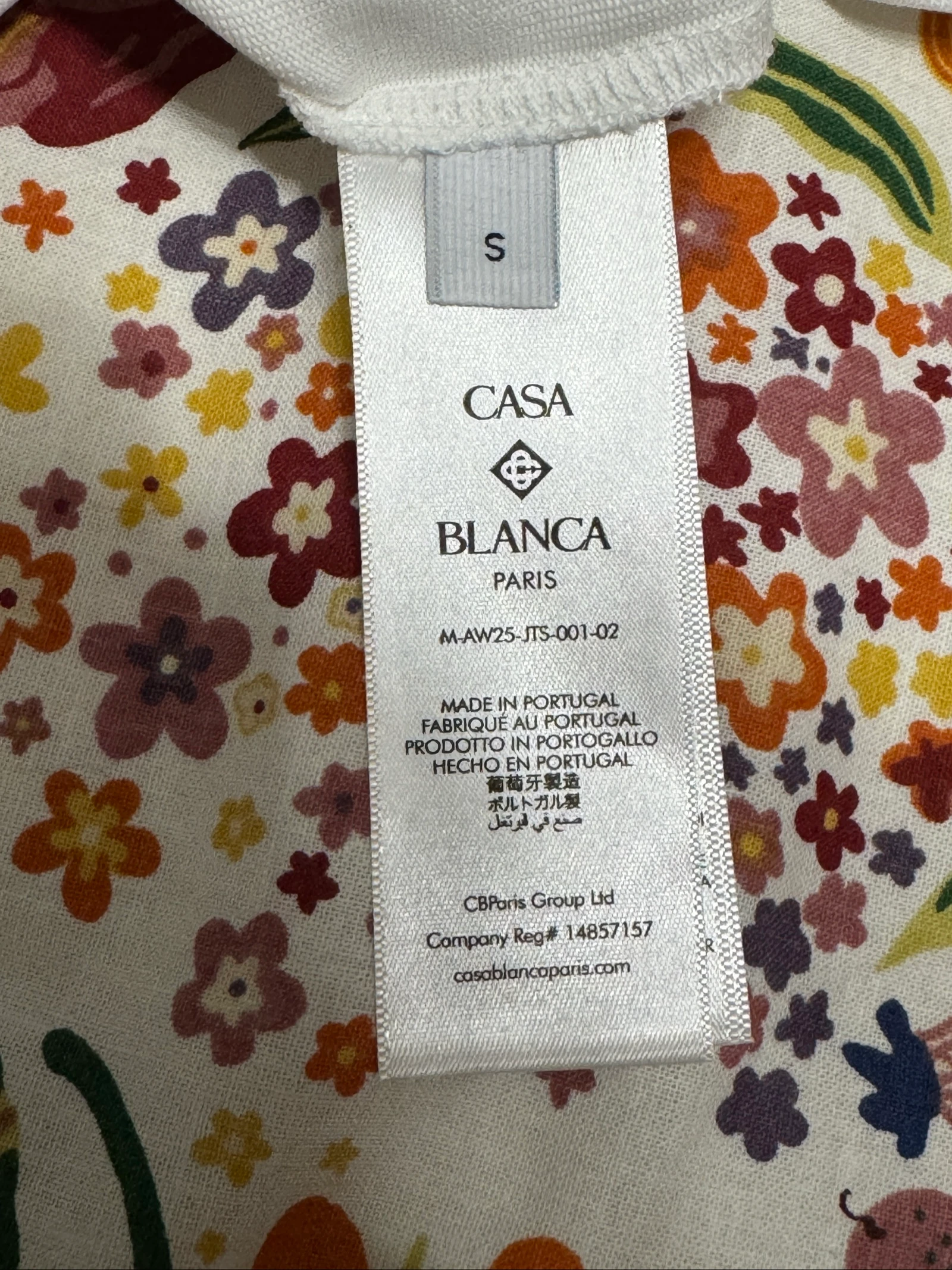 Casa Way Orange Mascot shirt mouw T-shirt - CasaBlanca Paris – photo 6